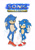 Size: 800x1156 | Tagged: safe, artist:cylent-nite, sonic the hedgehog, hedgehog, sonic the hedgehog (2020), duo, male, males only, self paradox, simple background, sonic generations, white background