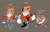 Size: 1280x829 | Tagged: safe, artist:cylent-nite, dr. fukurokov, bird, owl, au:sonic expanse, age progression, brown background, male, simple background, solo, tails adventure