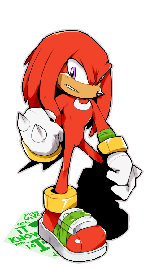 knuckles the echidna drawings