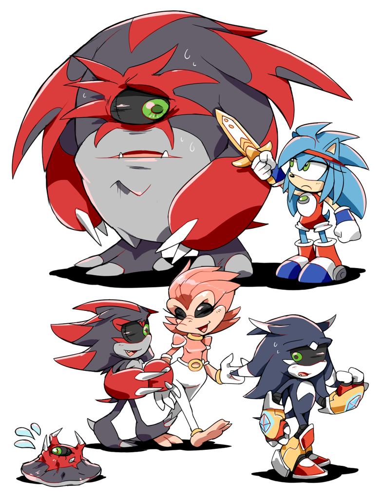 She's Mine! Sonic x (cat)reader x Shadow (sonic boom) - am3000000