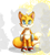 Size: 740x830 | Tagged: safe, artist:c-puff, tails doll, fox, sonic r, agender, redesign, robot, solo