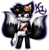 Size: 900x918 | Tagged: safe, artist:royaltwilight, miles "tails" prower, fox, fanfic:dark tails unleashed, belt, dark form, dark tails, evil, evil tails, frown, gloves, goggles, looking offscreen, red eyes, signature, simple background, solo, sonic boom (tv), standing, transparent background