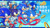 Size: 1920x1059 | Tagged: safe, artist:wizaria, feels the rabbit, nicky, sonic the hedgehog, super sonic, hedgehog, rabbit, sonic the hedgehog (2020), classic sonic, classic style, group, male, males only, meme, ring, sanic, self paradox, sonic boom (tv), super form