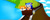 Size: 1024x403 | Tagged: safe, artist:itsmeleon, miles "tails" prower, sonic the hedgehog, fox, hedgehog, underground zone, classic sonic, classic style, classic tails, clouds, duo, looking ahead, minecart, mouth open, ocean, railing, redraw, sonic the hedgehog 2 (8bit), sparks, title card