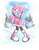 Size: 1217x1577 | Tagged: safe, artist:aatroxvaux, amy rose, hedgehog, boots, gloves, looking at viewer, mouth open, scarf, semi-transparent background, snow, solo, standing, winter, winter outfit
