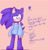 Size: 1280x1344 | Tagged: safe, artist:nickelnicoo, sonic the hedgehog, hedgehog, aged up, alternate universe, bardot top, blushing, clenched fist, colours, looking offscreen, male, pink background, raised eyebrow, redesign, simple background, smile, solo, standing