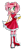 Size: 505x1000 | Tagged: safe, artist:anthocat, amy rose, hedgehog, boots, dress, gloves, hand on chest, looking at viewer, mouth open, outline, simple background, socks, solo, standing, transparent background