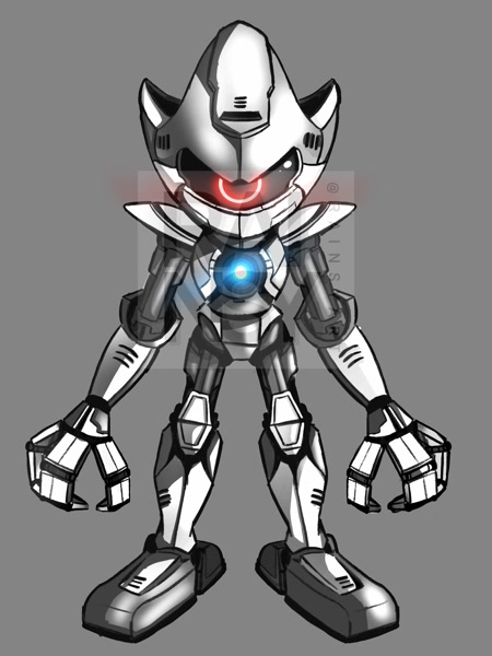 Metal Sonic - Concept: Mobius