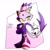 Size: 2000x2000 | Tagged: safe, artist:randomgloves, blaze the cat, cat, abstract background, gradient background, hand on hip, looking offscreen, motorcycle outfit
