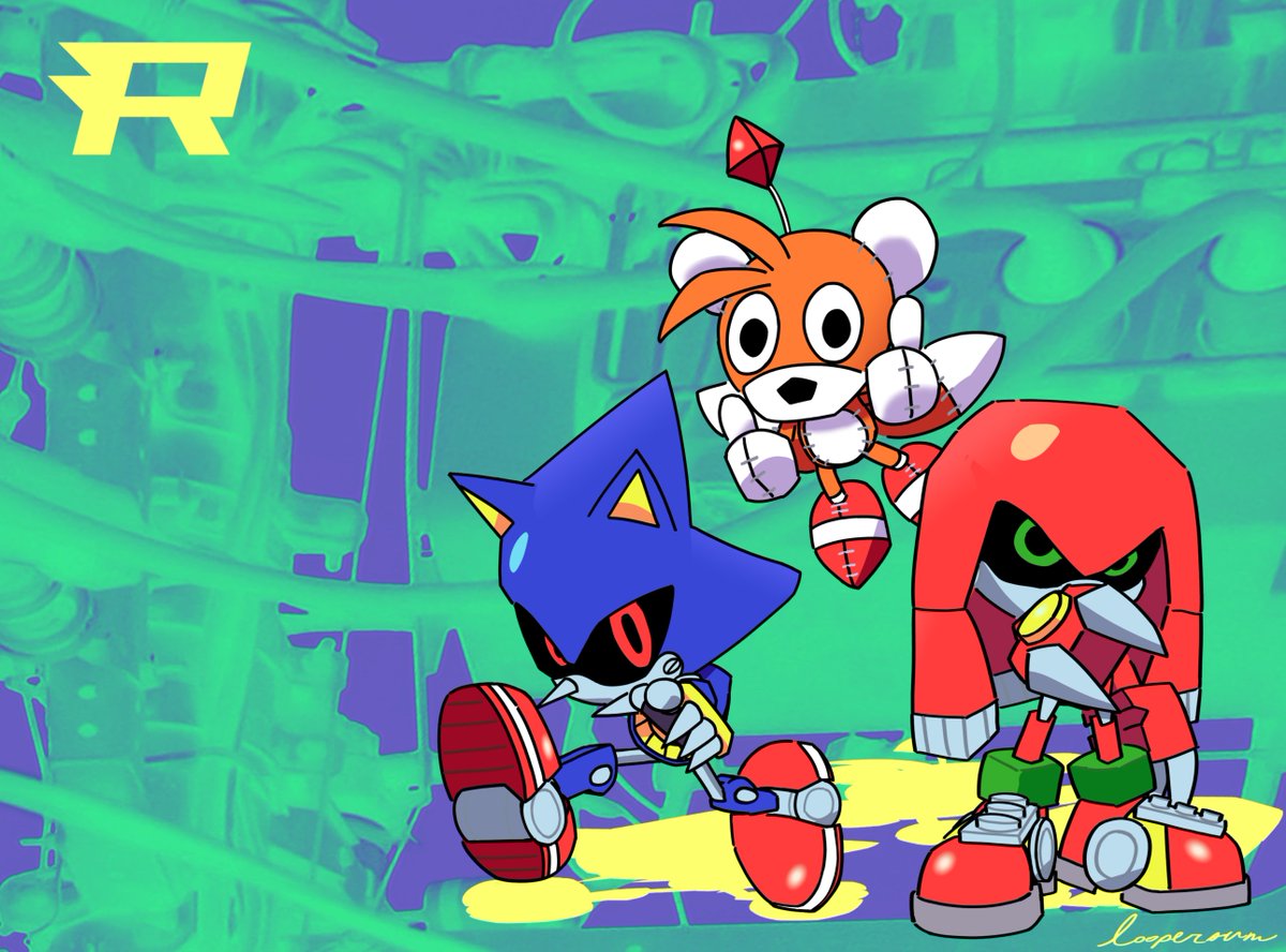 cohost! - Metal Sonic, Tails Doll & Metal Knuckles are Team R