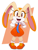 Size: 979x1280 | Tagged: safe, artist:bigdon1992, cream the rabbit, rabbit, abstract background, child, solo