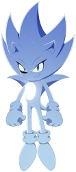 Size: 765x1720 | Tagged: safe, artist:the-gitz, sonic the hedgehog, super sonic, hedgehog, male, nazo, redesign, simple background, solo, sonic x, super form, transparent background