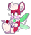 Size: 1280x1440 | Tagged: safe, artist:blossomsofopossums, chip, sonic unleashed, blushing, chest fluff, chipabetes, collar, cute, flapping wings, flying, looking offscreen, male, neck fluff, outline, pawpads, signature, simple background, sitting, smile, solo, transparent background, unknown species