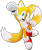 Size: 2500x3000 | Tagged: safe, artist:ericelreposteador, miles "tails" prower, fox, 3d, clenched fists, gloves, looking at viewer, male, mid-air, mouth open, shoes, simple background, socks, solo, transparent background, victory pose