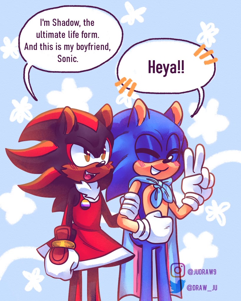 Secret (Trans!Sonic X Shadow One Shot) - Anuyushi - Sonic the