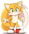 Size: 1000x1200 | Tagged: safe, artist:dagasi, miles "tails" prower, fox, arms out, blushing, chest fluff, cute, gloves, looking offscreen, male, shoes, simple background, smile, socks, solo, tailabetes, white background