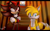 Size: 5000x3125 | Tagged: safe, artist:renkorei, miles "tails" prower, shadow the hedgehog, fox, hedgehog, abstract background, arms folded, duo, fallout, fluffy, lineless, looking at them, looking down, male, males only, mouth open, outdoors, poster, signature, standing, talking