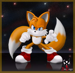 Size: 5608x5456 | Tagged: safe, artist:brodogz, miles "tails" prower, fox, sonic the hedgehog 2 (2022), solo