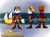 Size: 2732x2048 | Tagged: safe, artist:zeldalegends4525, miles "tails" prower, fox, abstract background, aged up, alternate view, aviator jacket, back view, bandana, belt, boots, gloves, goggles, looking at viewer, male, redesign, side view, smile, socks, solo, standing, tails adventure armada (fanproject)