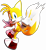 Size: 4000x4315 | Tagged: safe, artist:ericelreposteador, miles "tails" prower, fox, 3d, gloves, looking at viewer, male, mouth open, posing, shoes, simple background, smile, smiling at viewer, socks, solo, transparent background, v sign