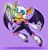 Size: 640x667 | Tagged: safe, artist:antych, rouge the bat, solo