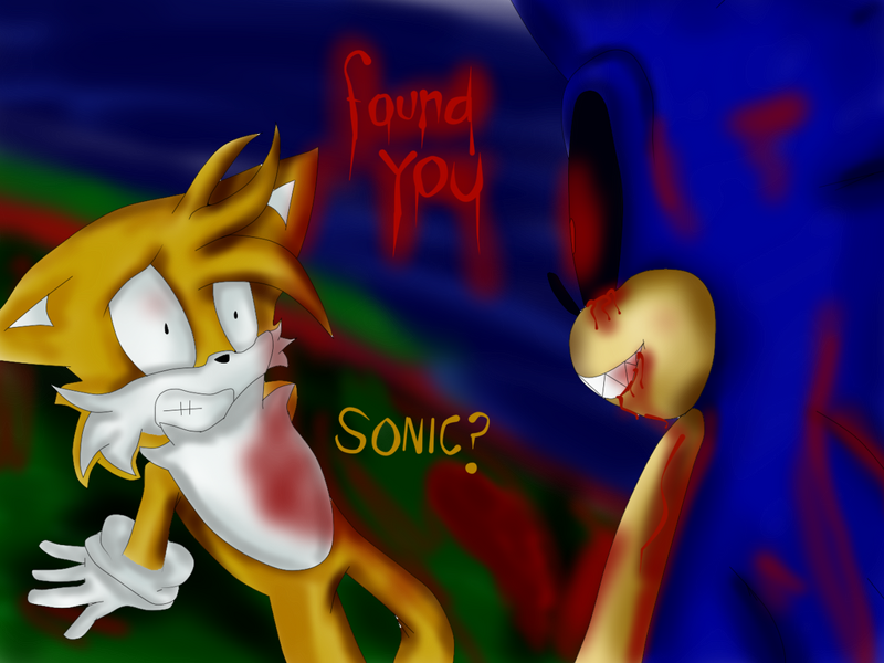 Sonic and Tails.exe in subconscious mind by MattSpriteMaster on DeviantArt