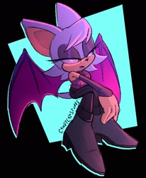 Size: 1828x2218 | Tagged: safe, artist:candycatstuffs, rouge the bat, solo