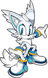 Size: 1225x1972 | Tagged: safe, artist:sonictheedgehog, oc, oc:frosty the arctic fox, fox, 2018, arctic fox, blue eyes, boots, ear fluff, gloves, looking at viewer, neck fluff, pointing, simple background, smile, solo, standing, transparent background, uekawa style, white fur