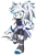 Size: 1089x1580 | Tagged: safe, artist:skcollabs, oc, oc:shira the arctic fox, fox, 2022, arctic fox, boots, ear fluff, female, gloves, looking at viewer, necklace, oc only, ponytail, reaching towards the viewer, shorts, simple background, smile, solo, standing on one leg, transparent background