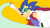 Size: 800x450 | Tagged: safe, artist:sonicthehedgesantos, sonic the hedgehog, hedgehog, 2012, arm up, card, cosplay, crossover, duel disk, duel gazer, flat colors, gloves, holding something, looking ahead, male, ms paint, simple background, smile, solo, yellow background, yu-gi-oh!, yu-gi-oh! zexal, yuma tsukumo