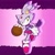 Size: 2700x2700 | Tagged: safe, artist:duckmagnum, blaze the cat, abstract background, basketball, frown, solo
