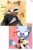 Size: 1341x2048 | Tagged: safe, artist:buddyhyped, tangle the lemur, whisper the wolf, lemur, wolf, 2023, abstract background, blushing, comic, duo, english text, female, heart, laughing, lesbian, looking at them, shipping, smile, sparkles, tangle x whisper