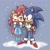 Size: 2000x2000 | Tagged: safe, artist:donkeyinthemiddle, sally acorn, sonic the hedgehog, scarf, shipping, sonally, straight