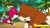 Size: 5032x2848 | Tagged: safe, artist:gazimondefense, chip, miles "tails" prower, fox, adventures of sonic the hedgehog, 2021, abstract background, chipabetes, classic tails, cute, dawww, duo, eyes closed, flapping wings, flying, nose boop, noses are touching, nuzzle, palm tree, standing, tailabetes
