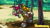 Size: 3453x1954 | Tagged: safe, artist:gazimondefense, chip, miles "tails" prower, 2018, abstract background, chipabetes, cute, dawww, duo, eyes closed, flapping wings, floppy ears, flying, hugging, mouth open, open smile, outdoors, smile, standing on one leg, tailabetes, tree, under a tree