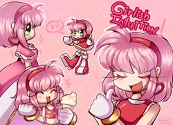 Size: 2344x1700 | Tagged: safe, artist:storminghearts, amy rose, human, humanized