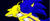 Size: 641x271 | Tagged: safe, artist:caretix, miles "tails" prower, sonic the hedgehog, 2017, black background, blushing, duo, eyes closed, gay, holding each other, kiss, shipping, simple background, sonic x tails