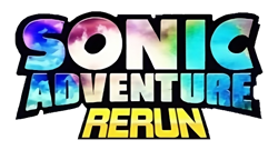 Size: 602x326 | Tagged: artist needed, safe, sonic adventure, english text, logo, no characters, remake, simple background, transparent background