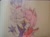 Size: 1280x935 | Tagged: safe, artist:kainic-acid, amy rose, blaze the cat, cat, hedgehog, 2016, amy x blaze, amy's halterneck dress, blaze's tailcoat, clothes, cute, dress, eyes closed, female, females only, hand on shoulder, kiss, lesbian, lined paper, shipping, traditional media