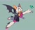 Size: 2000x1727 | Tagged: safe, artist:motobugg, rouge the bat, bat, chaos emerald, eyes on the prize, female, flying, rouge's heart top, solo