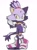 Size: 1467x2000 | Tagged: safe, artist:thechaosspirit, blaze the cat, cat, female, fist, frown, hand behind back, hand on hip, looking offscreen, racing suit, riders style, signature, simple background, solo, white background