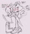 Size: 601x680 | Tagged: safe, artist:onlyastraa, amy rose, blaze the cat, cat, hedgehog, 2022, amy x blaze, amy's halterneck dress, blaze's tailcoat, blushing, clothes, cute, dress, english text, female, females only, hearts, holding hands, lesbian, looking at each other, mouth open, shipping, sketch, tail wagging