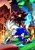 Size: 1013x1433 | Tagged: safe, artist:shazshanghari, shadow the hedgehog, silver the hedgehog, sonic the hedgehog, hedgehog, male, trio