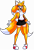 Size: 4300x6400 | Tagged: safe, artist:jmccormic, miles "tails" prower, oc, oc:tailsiny, human, 2023, friday night funkin, gender swap, humanized, mod, partially humanized, simple background, solo, standing, transparent background