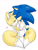 Size: 480x640 | Tagged: safe, artist:zehn, miles "tails" prower, sonic the hedgehog, 2013, blushing, duo, eyes closed, gay, heart, heart tail, holding each other, kiss, shipping, simple background, sonic x tails, standing, white background