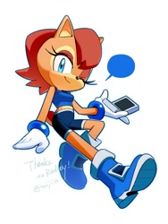 Size: 900x1200 | Tagged: safe, artist:sonicprime224, sally acorn, sally's ringblader outfit
