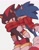 Size: 1581x2048 | Tagged: safe, artist:machimo129, shadow the hedgehog, sonic the hedgehog, hedgehog, 2023, blushing, cute, duo, gay, holding another's arm, looking at each other, male, scarf, shadow x sonic, shadowbetes, sharing a scarf, shipping, simple background, smile, sonabetes, standing, white background, wink