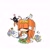 Size: 2048x2048 | Tagged: dead source, safe, artist:butterrrmoth, tikal, chao, dark chao, hero chao, neutral chao