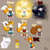 Size: 4000x4000 | Tagged: safe, artist:cyngawolf, flicky, miles "tails" prower, super tails, tails doll, oc, oc:tailsko (tasp), bird, chao, adventures of sonic the hedgehog, 2022, :3, ambiguous gender, brown background, character chao, classic tails, dark form, dark tails, english text, female, gender swap, glowing eyes, group, looking at viewer, looking offscreen, simple background, sketch, smile, sonic boom (tv), standing, super form, tails chao, wall of tags, wrench