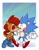 Size: 534x691 | Tagged: safe, artist:randy97133621, sally acorn, sonic the hedgehog, duo, kiss on cheek, shipping, sonally, straight